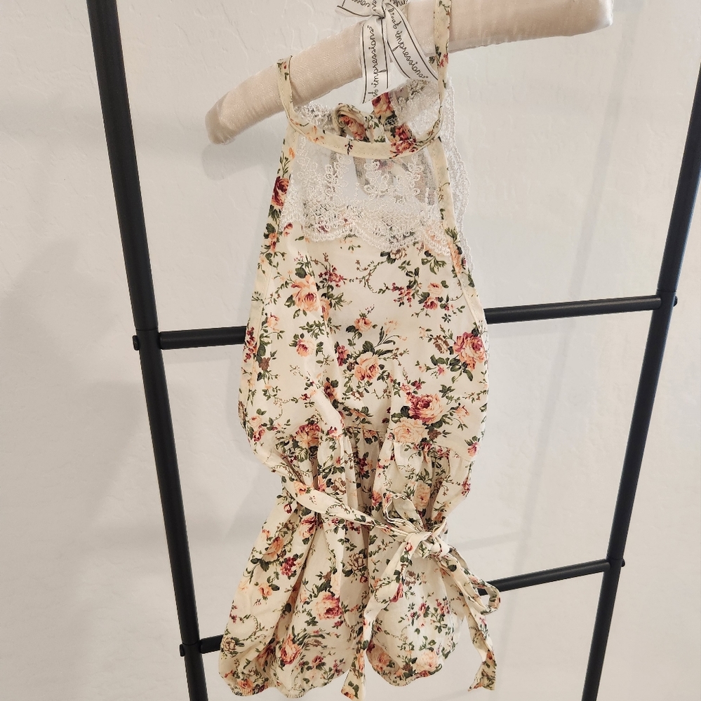 Bailey's Blossom handmade romper